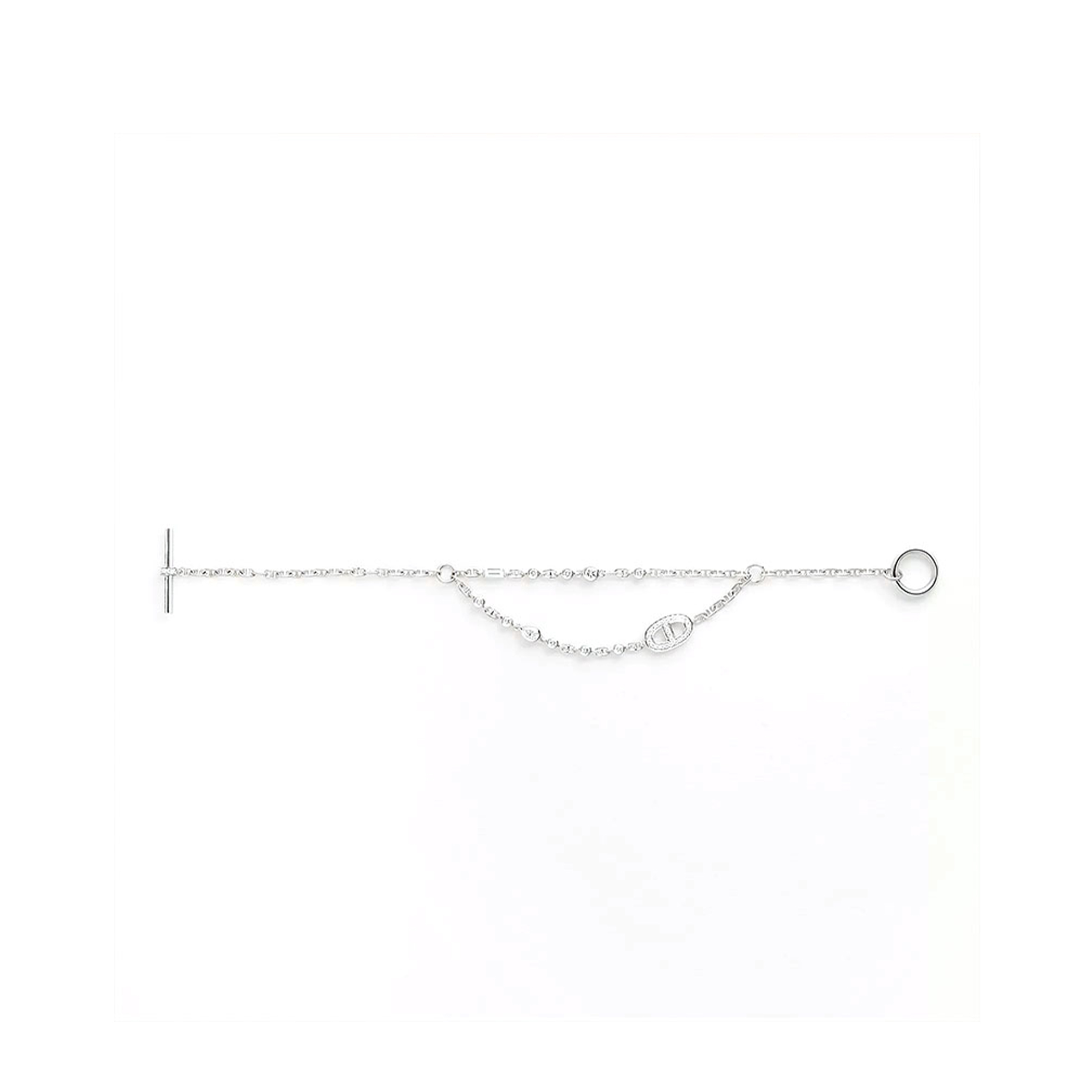 HERMÈS CHAINE D'ANCRE CHAOS FANCY BRACELET H222407B0014